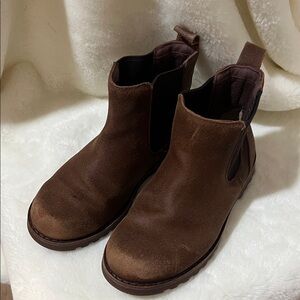 UGG Chocolate Brown Rugged Sole Boots
